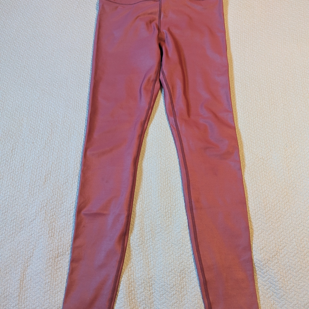 ZYIA Active Maroon Leggings - Picture 3 of 4